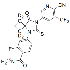N-Desmethyl Apalutamide-15N,d4 N-Desmethyl Apalutamide-15N,d4