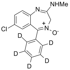 Chlordiazepoxide labeled d5 Chlordiazepoxide labeled d5