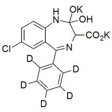 Clorazepate Dipotassium labeled d5 Clorazepate Dipotassium labeled d5