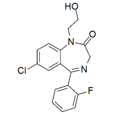 2-Hydroxyethyl Flurazepam metabolite 1mg/ml 2-Hydroxyethyl Flurazepam metabolite 1mg/ml