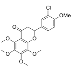 (rac)-2-(3-chloro-4-methoxyphenyl)-5,6,7,8-tetramethoxychroman-4-one - Flavonoids