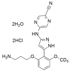 Prexasertib-d3 2HCl Prexasertib-d3 2HCl