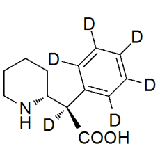 D-Threo Ritalinic Acid labeled d6 Hydrochloride D-Threo Ritalinic Acid labeled d6 Hydrochloride