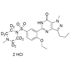 Sildenafil Labeled d8 Dihydrochloride Sildenafil Labeled d8 Dihydrochloride