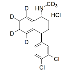 trans-Sertraline labeled d7 Hydrochloride trans-Sertraline labeled d7 Hydrochloride