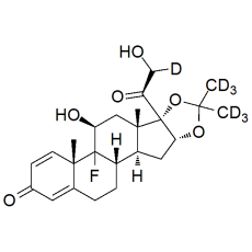 Triamcinolone Acetonide labeled d7 Triamcinolone Acetonide labeled d7