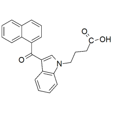 JWH-073 4-Butanoic acid metabolite JWH-073 4-Butanoic acid metabolite
